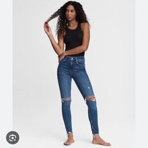 Rag & Bone Nina High Rise Ankle Skinny in Emory